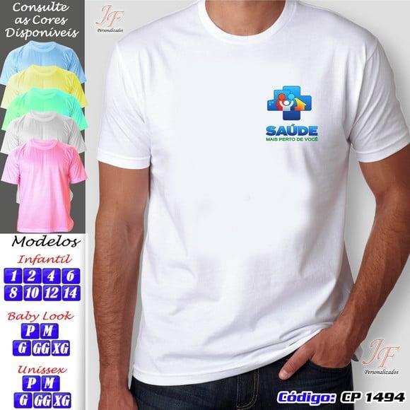 Camiseta Personalizada Agente Comunitário