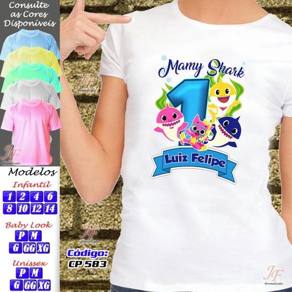 Camiseta Personalizada Baby Shark