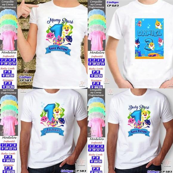 Camiseta Personalizada Baby Shark