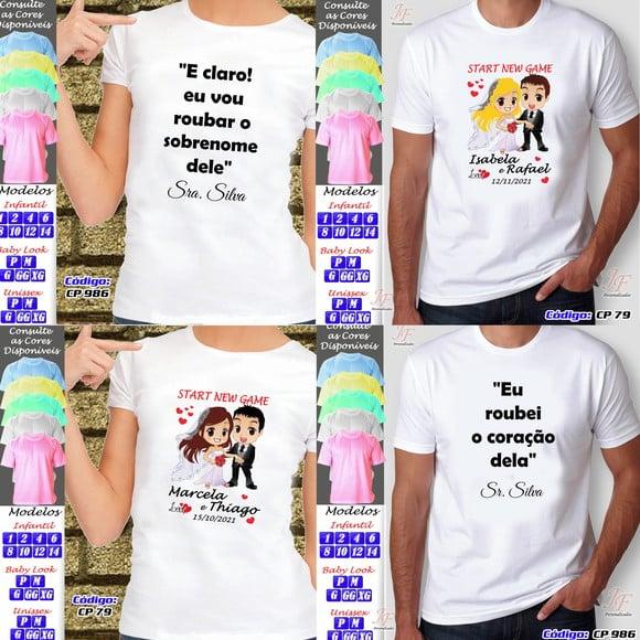 Camiseta Personalizada Chá de Panela