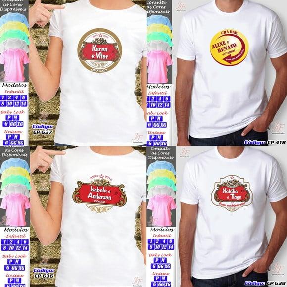 Camiseta Personalizada New Game Chá Bar