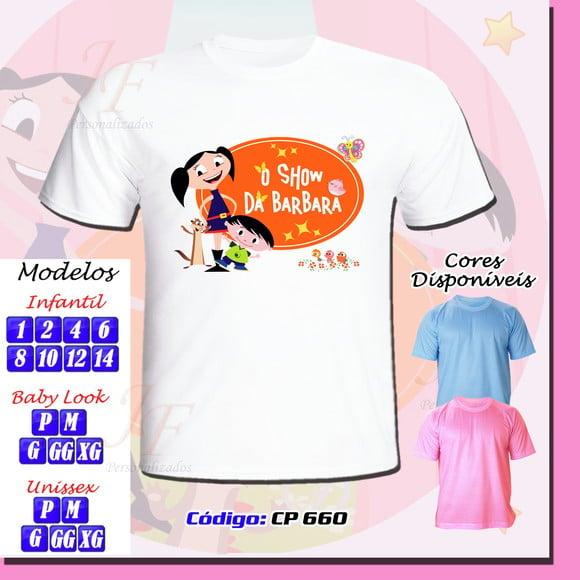 Camiseta Show da Luna Personalizada
