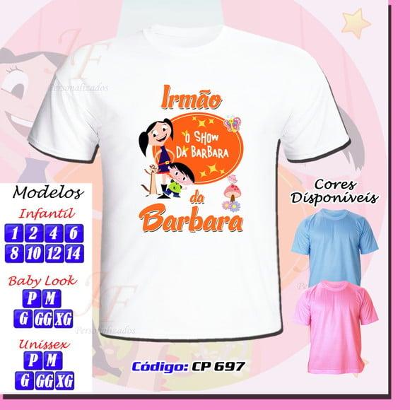 Camiseta Show da Luna Personalizada