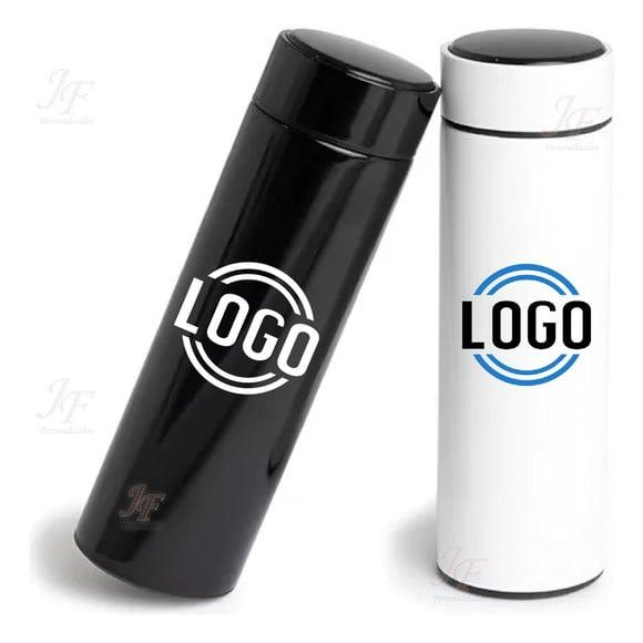 Garrafa Personalizada Inox 500ml com Display Led Temperatura