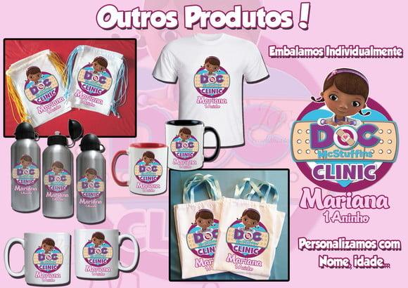 Mochilinha Ecobag Doutora Brinquedos