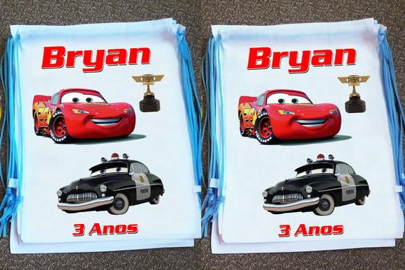 Mochilinha Macqueen Filme Carros Personalizada