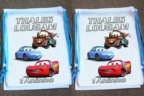 Mochilinha Macqueen Filme Carros Personalizada