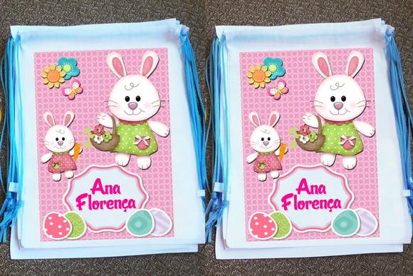 Mochilinha Páscoa Personalizada
