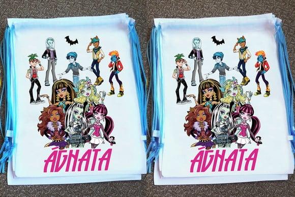 Mochilinha Personalizada Monster High