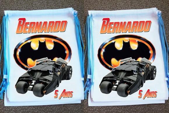Mochilinhas Batman Personalizada