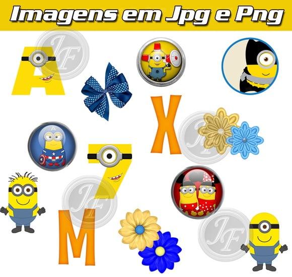 Scrapbook Digital Minions Meu Malvado
