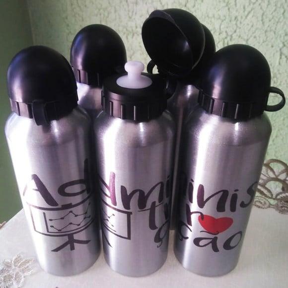 Squeeze Alumínio 500 ml Personalizada Curso Administração