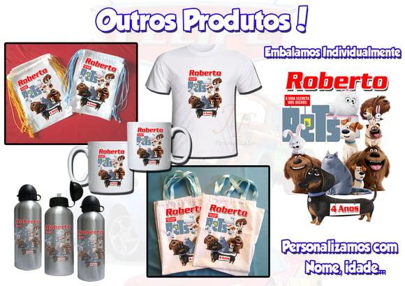 Squeeze Alumínio Filme Pets