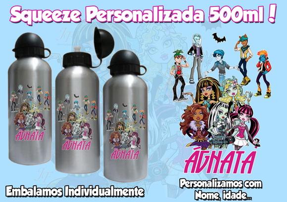 Squeeze Alumínio Monster Personalizada