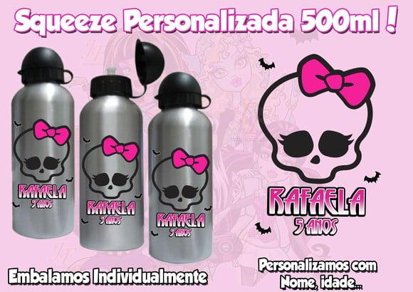 Squeeze Alumínio Monster Personalizada