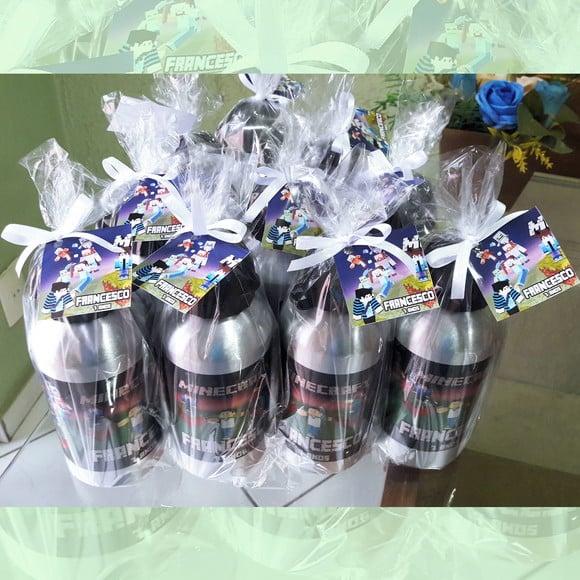Squeeze Garrafinha Alumínio 500 ml Personalizada Minecraft