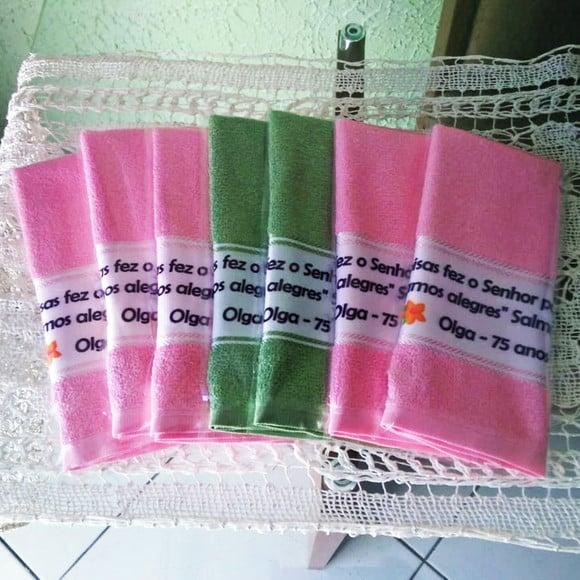 Toalhinha de Mãos Personalizada - Qualquer Tema!