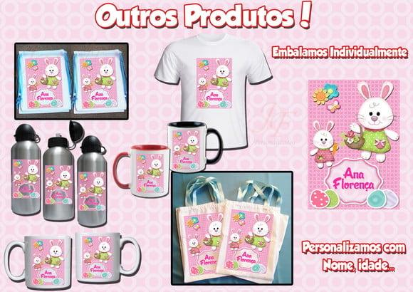 Toalhinha de Mãos Personalizada_Várias cores_Páscoa