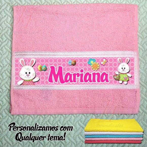 Toalhinha de Mãos Personalizada_Várias cores_Páscoa