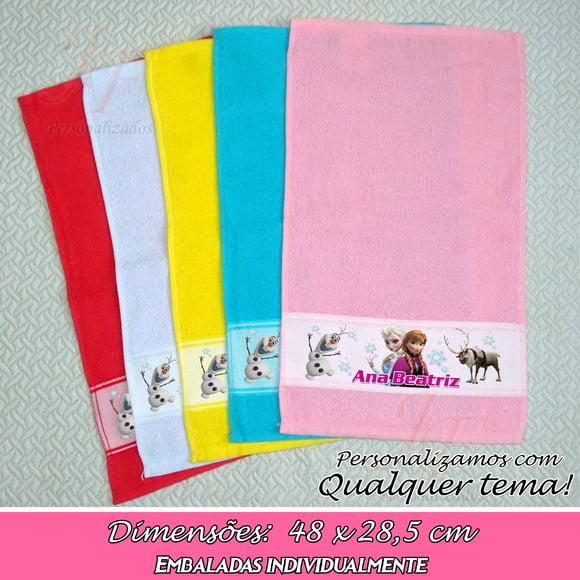 Toalhinha Personalizada Várias cores