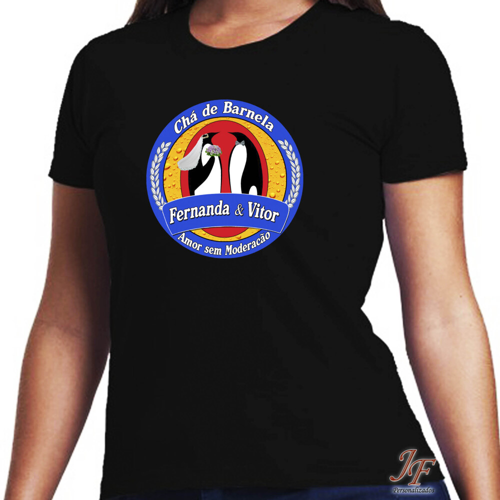 Camiseta New Game Personalizada | 02 Unidades | Camisa Noivado Sa