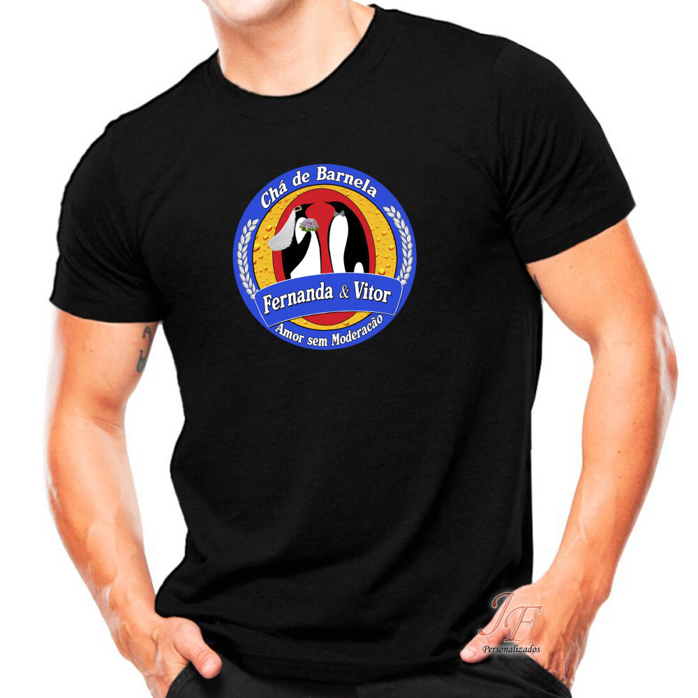 Camiseta New Game Personalizada | 02 Unidades | Camisa Noivado Sa