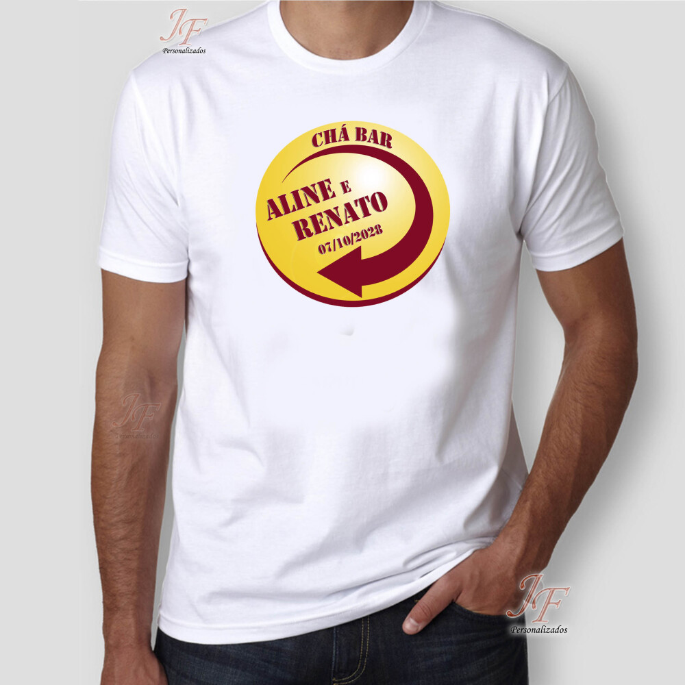 Camiseta New Game Personalizada | 02 Unidades | Camisa Noivado Sa