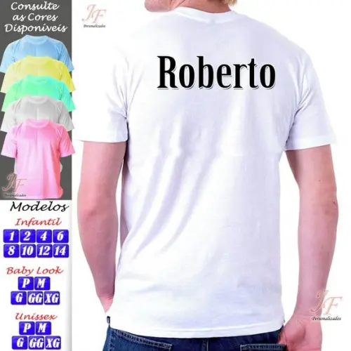 01 Camiseta Funcionário Servidor Público Personalizada