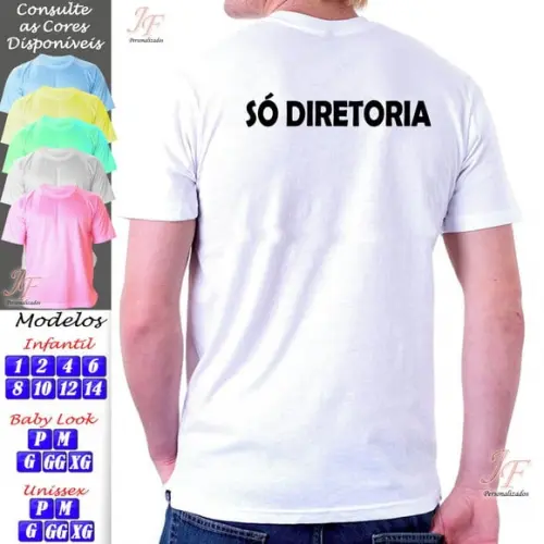 01 Camiseta Personalizada Comemoração Aniversário de Boteco