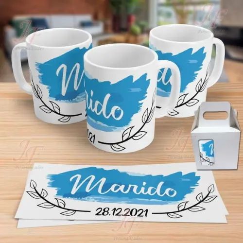 01 Caneca Cerâmica Personalizada Chá Bar New Game