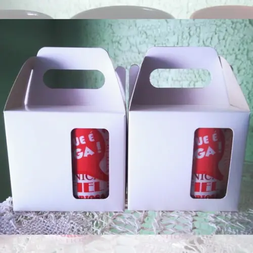 01 Caneca em Cerâmica 350 ml Personalizada Amiga