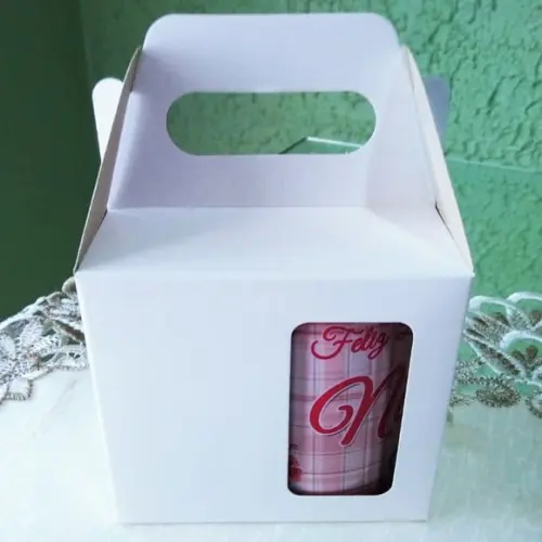 01 Caneca em Cerâmica Personalizada Dia das Mães