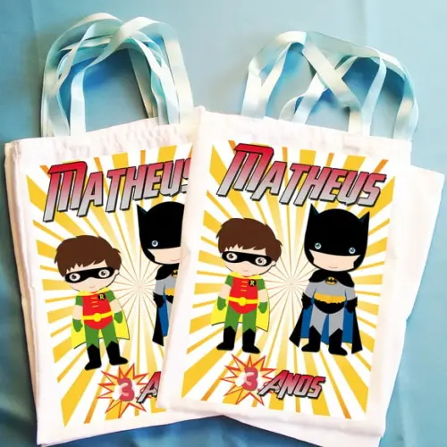 Bolsinha Batman Personalizada