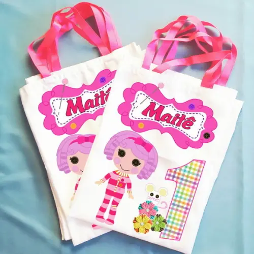Bolsinha Ecobag Personalizada Lol Lalaloopsy