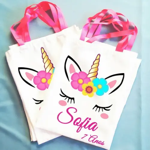 Bolsinha Ecobag Sacolinha Personalizada_23 x 30 cm