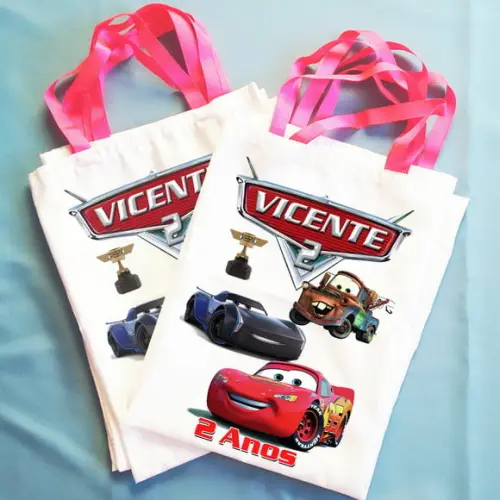 Bolsinha Macqueen Filme Carros Personalizada