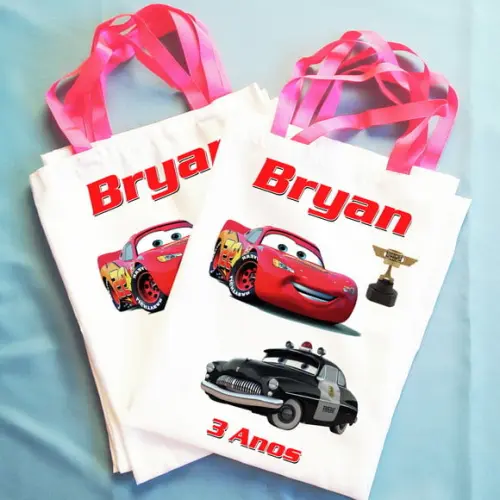 Bolsinha Macqueen Filme Carros Personalizada