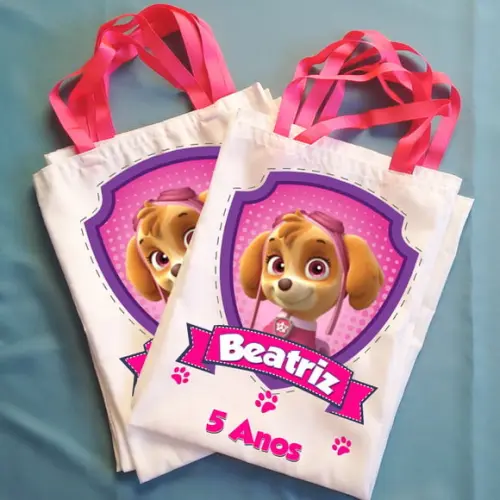 Bolsinha Patrulha Canina Personalizada