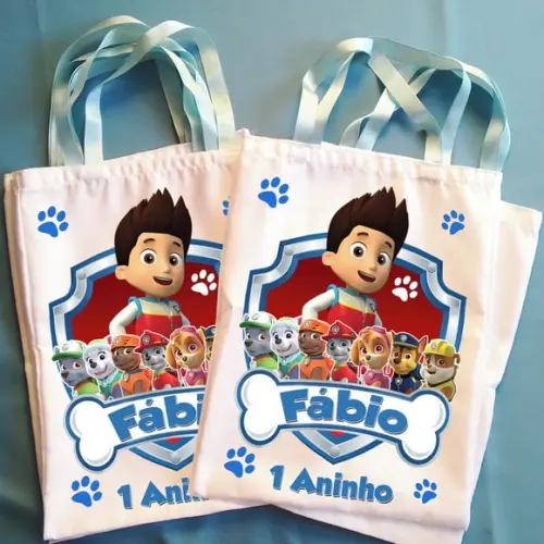 Bolsinha Patrulha Canina Personalizada