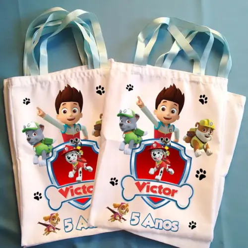 Bolsinha Patrulha Canina Personalizada