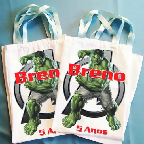Bolsinha Personalizada Hulk