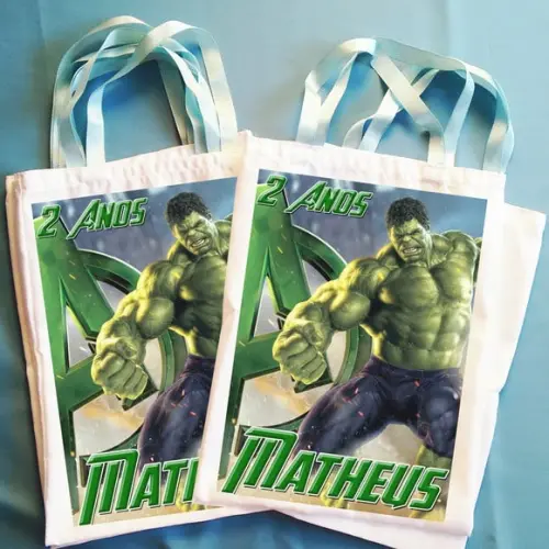 Bolsinha Personalizada Hulk