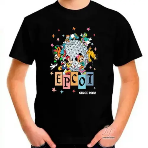 Camisa Family Trip Epcot Disney | 03 Unidades | 100% Algodão
