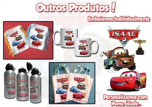 Camiseta Macqueen Filme Carros Personalizada