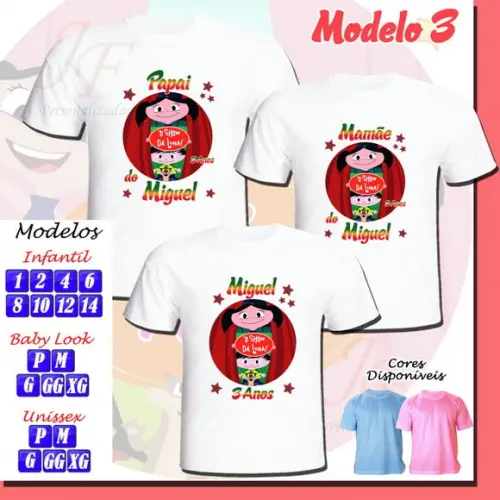 Camiseta Personalizada Show da Luna