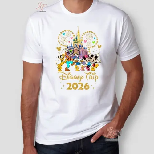 Camiseta Viagem em Família | 08 Unidades | 100% Algodão