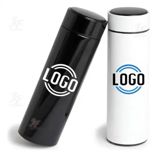 Garrafa Personalizada Inox 500ml com Display Led Temperatura