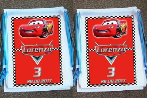 Mochilinha Macqueen Filme Carros Personalizada