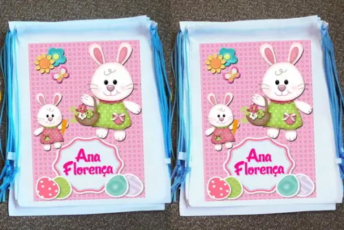 Mochilinha Páscoa Personalizada