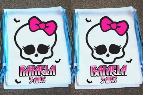 Mochilinha Personalizada Monster High